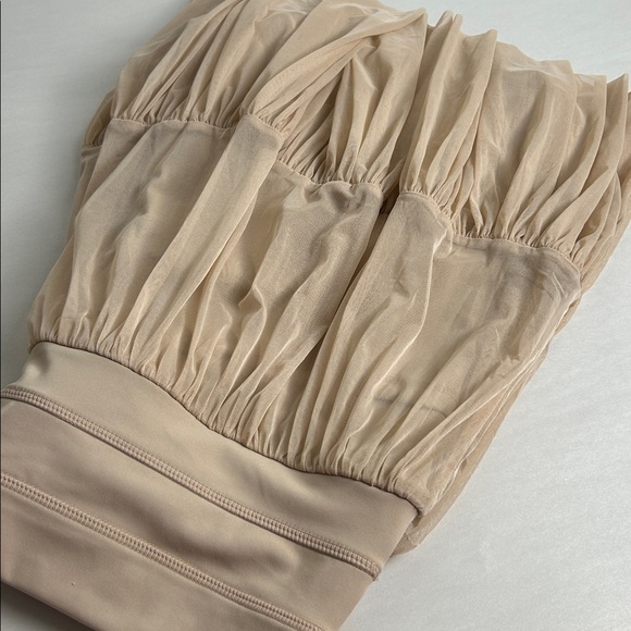 Popflex Pirouette Skort Beige Size 1X Athleisure Tennis Pickleball Tulle - Picture 11 of 11